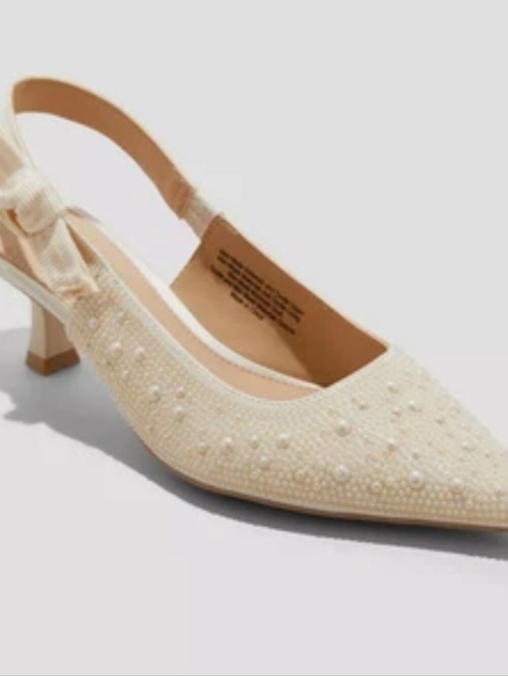 Women's Milan Pearl Slingback Heels